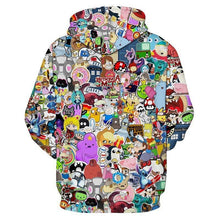 CARTOON UNISEX HOODIE
