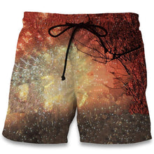 FLAMING SUNSET SHORTS