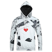 HEART OF CARDS UNISEX HOODIE