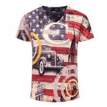 PATRIOTIC VINTAGE V-NECK