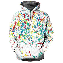 POLLOCK DRIP UNISEX HOODIE