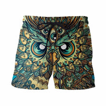 PSYCHEDELIC OWL SHORTS