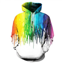 RAINBOW DRIP UNISEX HOODIE