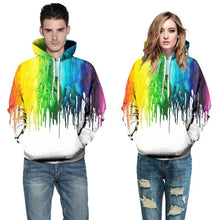 RAINBOW DRIP UNISEX HOODIE