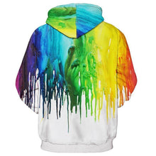 RAINBOW DRIP UNISEX HOODIE