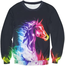 RAINBOW HORSE SWEATSHIRT