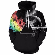 RAINBOW REFRACTION HOODIE