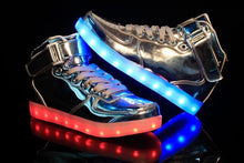 SILVER HIGH-TOP LEDS