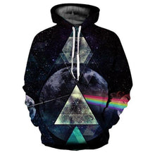 SPACE REFRACTION UNISEX HOODIE