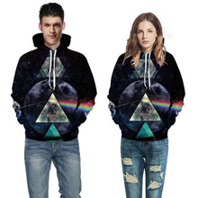 SPACE REFRACTION UNISEX HOODIE