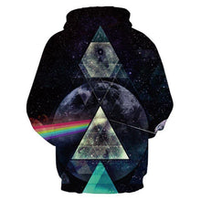 SPACE REFRACTION UNISEX HOODIE