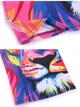 WATERCOLOR LION UNISEX TANK