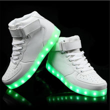 WHITE HIGH-TOP LEDS
