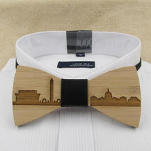 WOOD SKYLINE BOWTIE