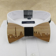 WOOD SKYLINE BOWTIE