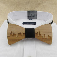 WOOD SKYLINE BOWTIE