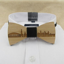 WOOD SKYLINE BOWTIE
